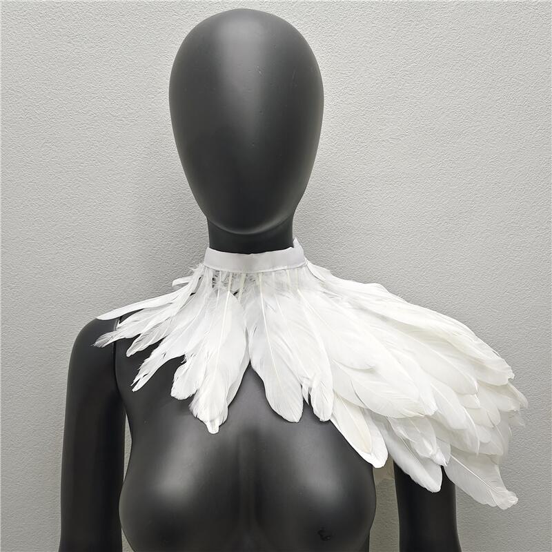 Wedding Zone - 女性のためのゴシックスタイルのドレス,ハロウィーンのショール,イブニングドレス,ケープ,Vネック,女性のスカーフ
