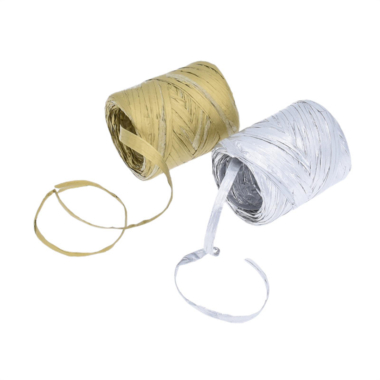 包装紙、麻ひも、リボン、クラフト用、花束用、ラフィア紐、ギフ - Papercraft Supply Ribbon のレビューと価格
