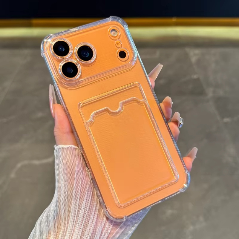 透明カードスロットホルダーケース iPhone 14 Plu - Place Card Holder のレビューと価格