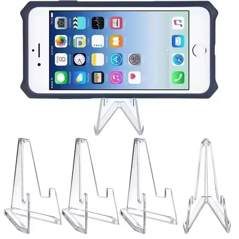 30-1 個三角カードディスプレイスタンドミニアクリルアイド - Place Card Holder のレビューと価格