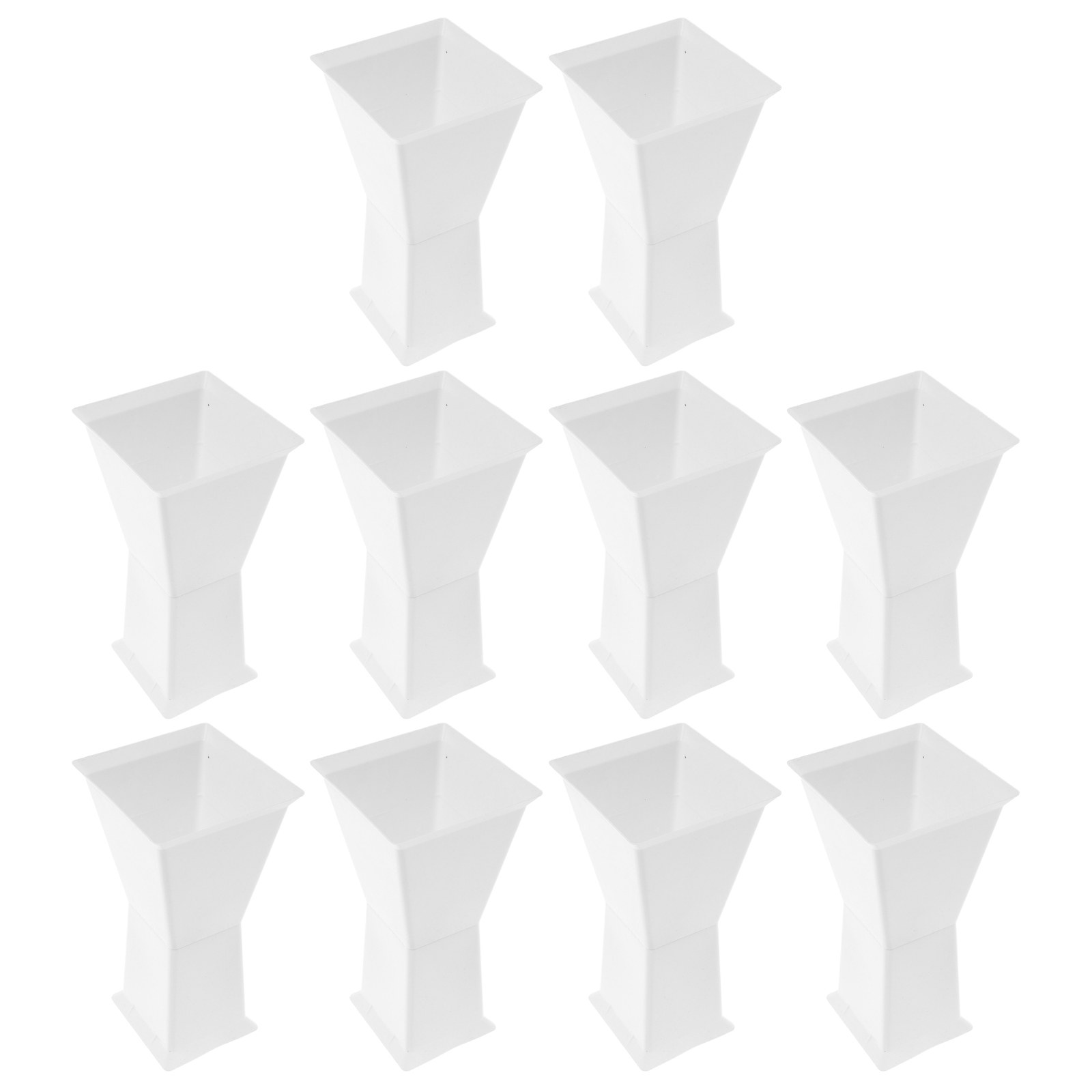 10個入り正方形フラワーアレンジメントベース プラスチック製 - Wedding Supply Shops のレビューと価格