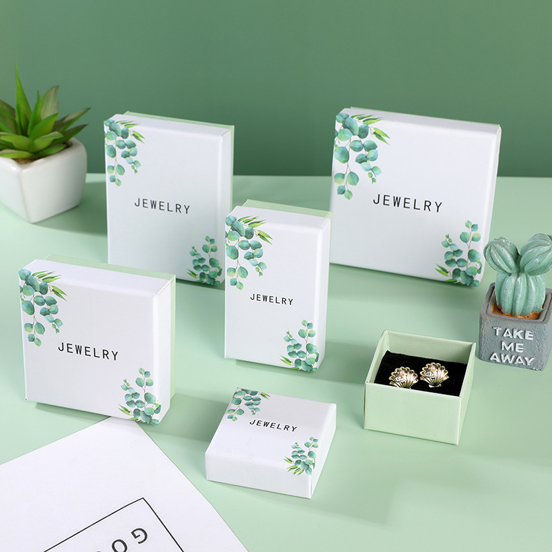 クリエイティブな小さなフレッシュリーフジュエリー店リングイヤ - Wedding Supply Shops のレビューと価格